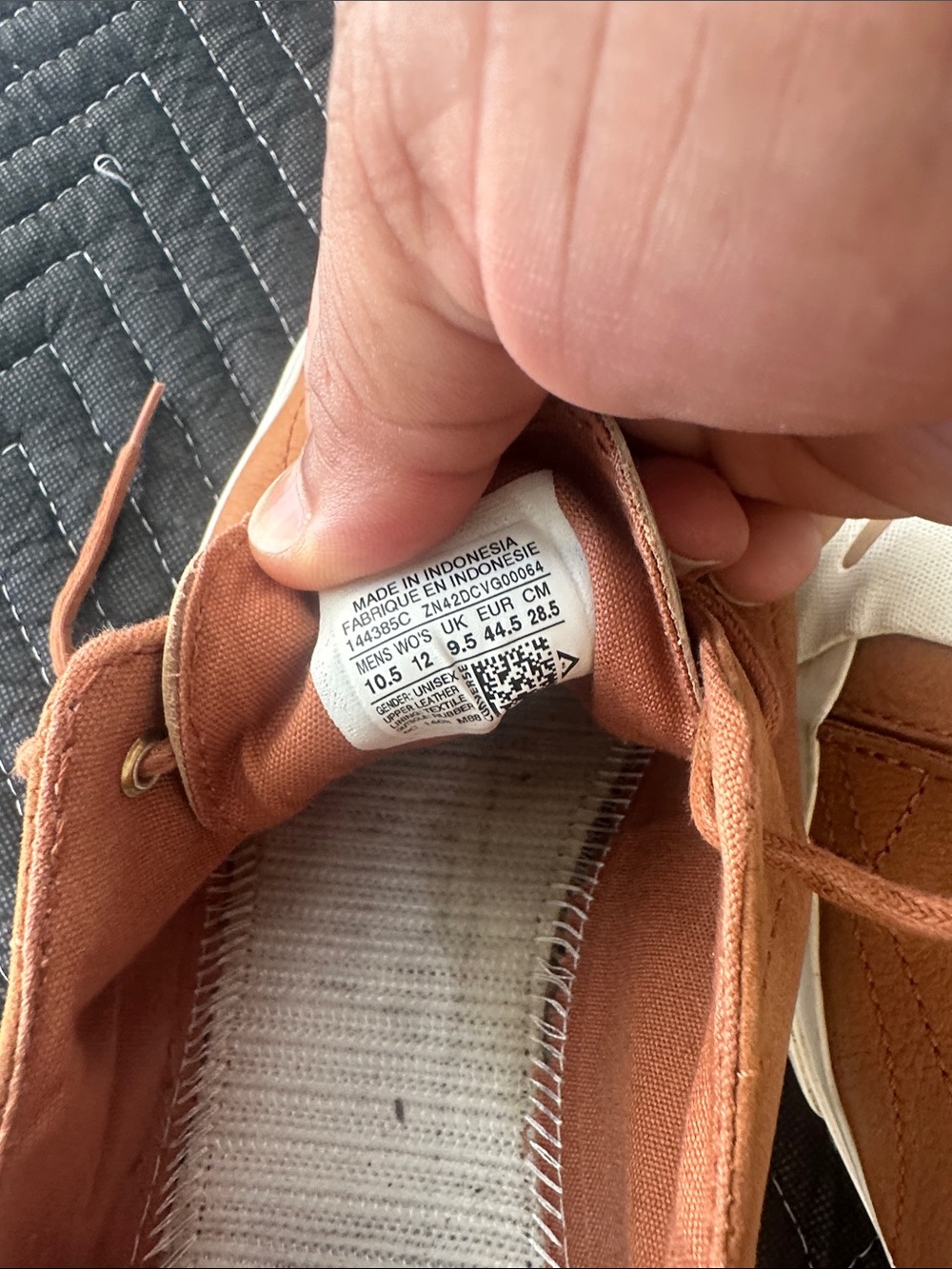 Converse Low-Top Canvas Sneakers in Rust - Picture 4 of 4